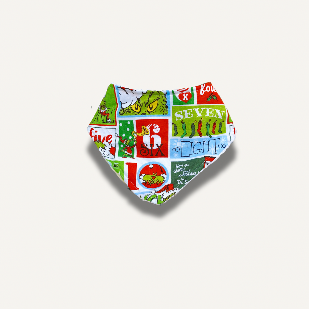 Little Grinch Bib
