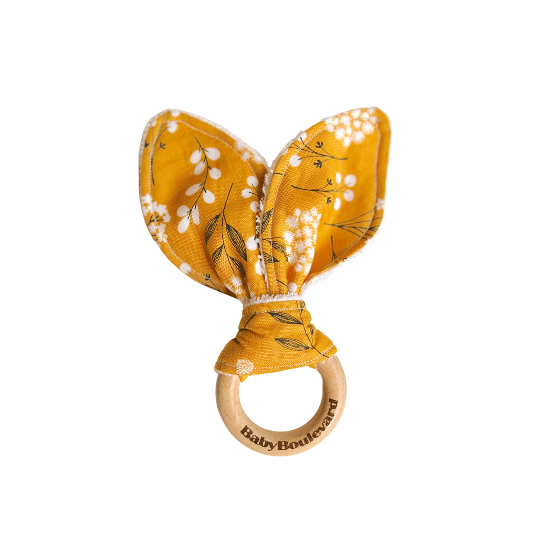 Mustard Meadow Bunny Teether