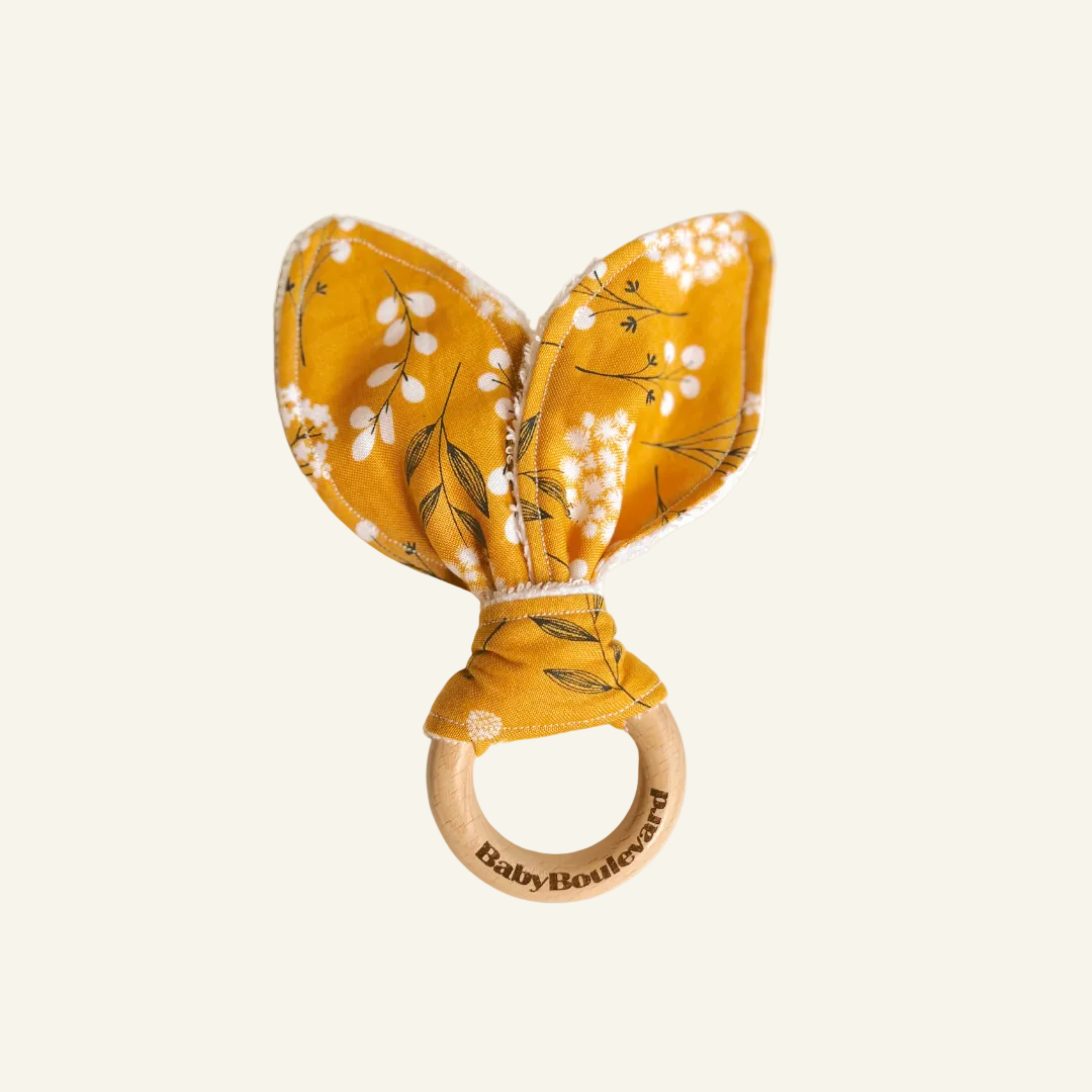 Mustard Meadow Bunny Teether