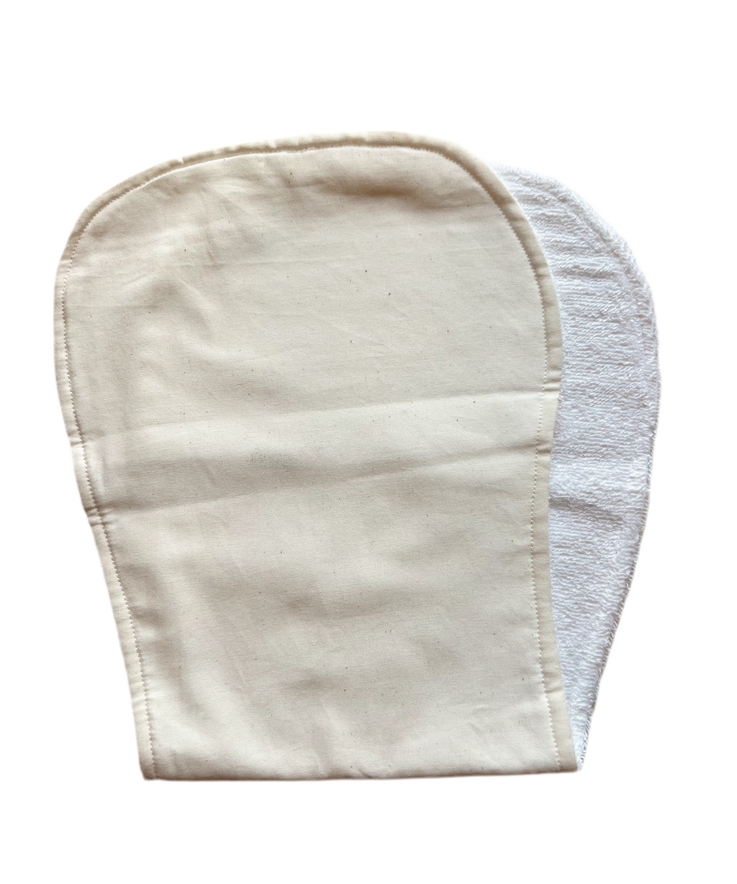 Off White Burp Cloth