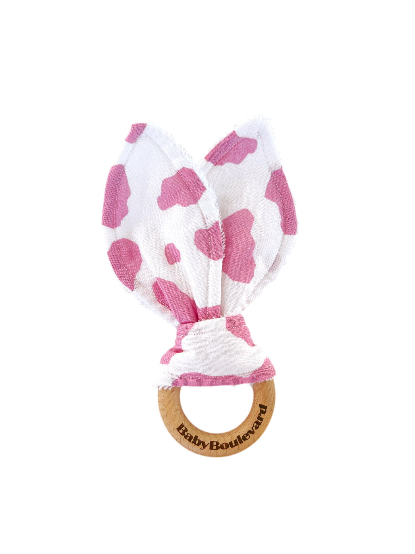 Strawberry Milk Bunny Teether