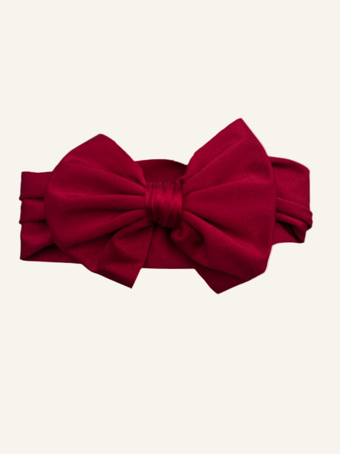 Cranberry Red Bow