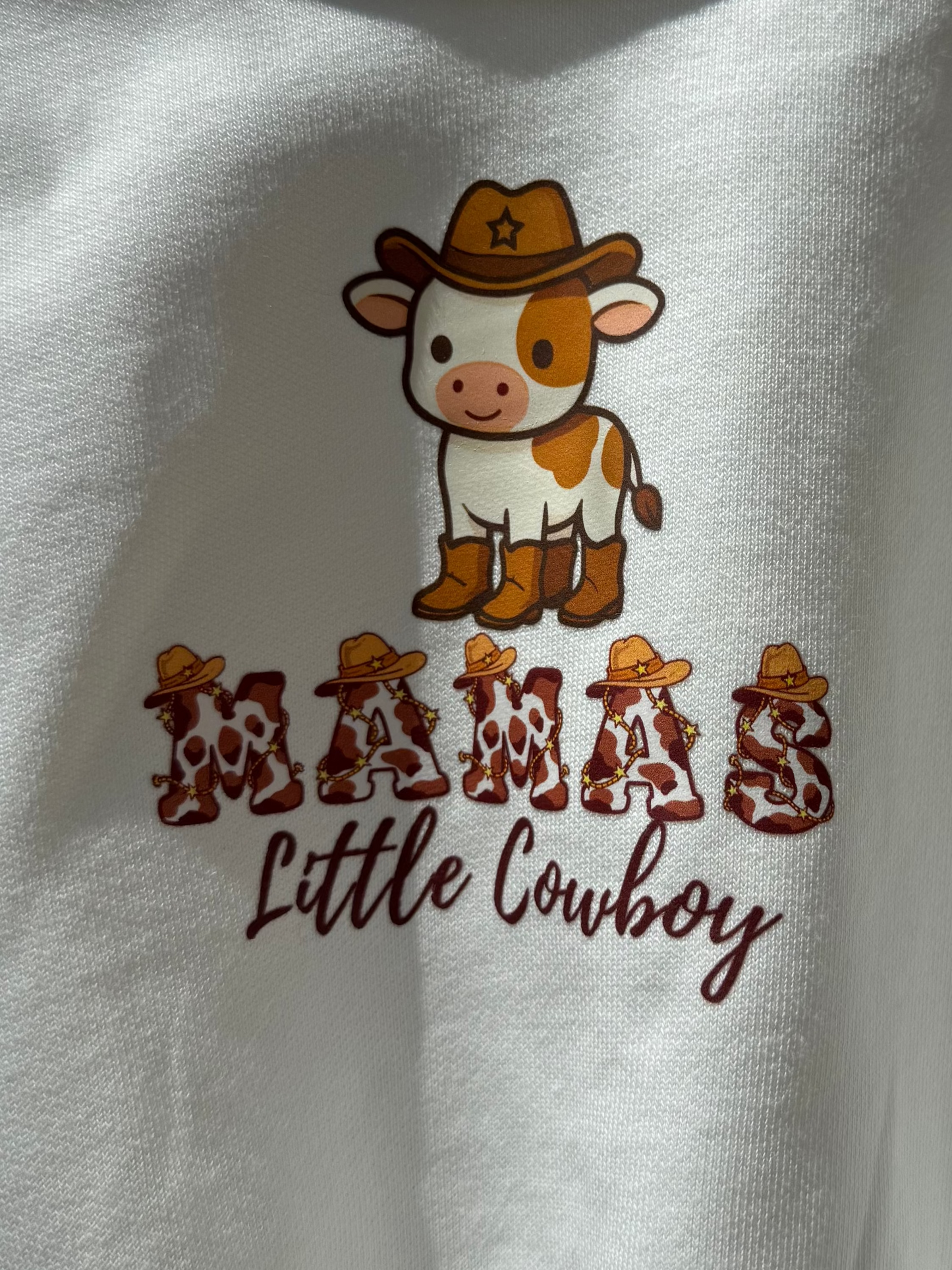 Mamas Cowboy Bubble Romper