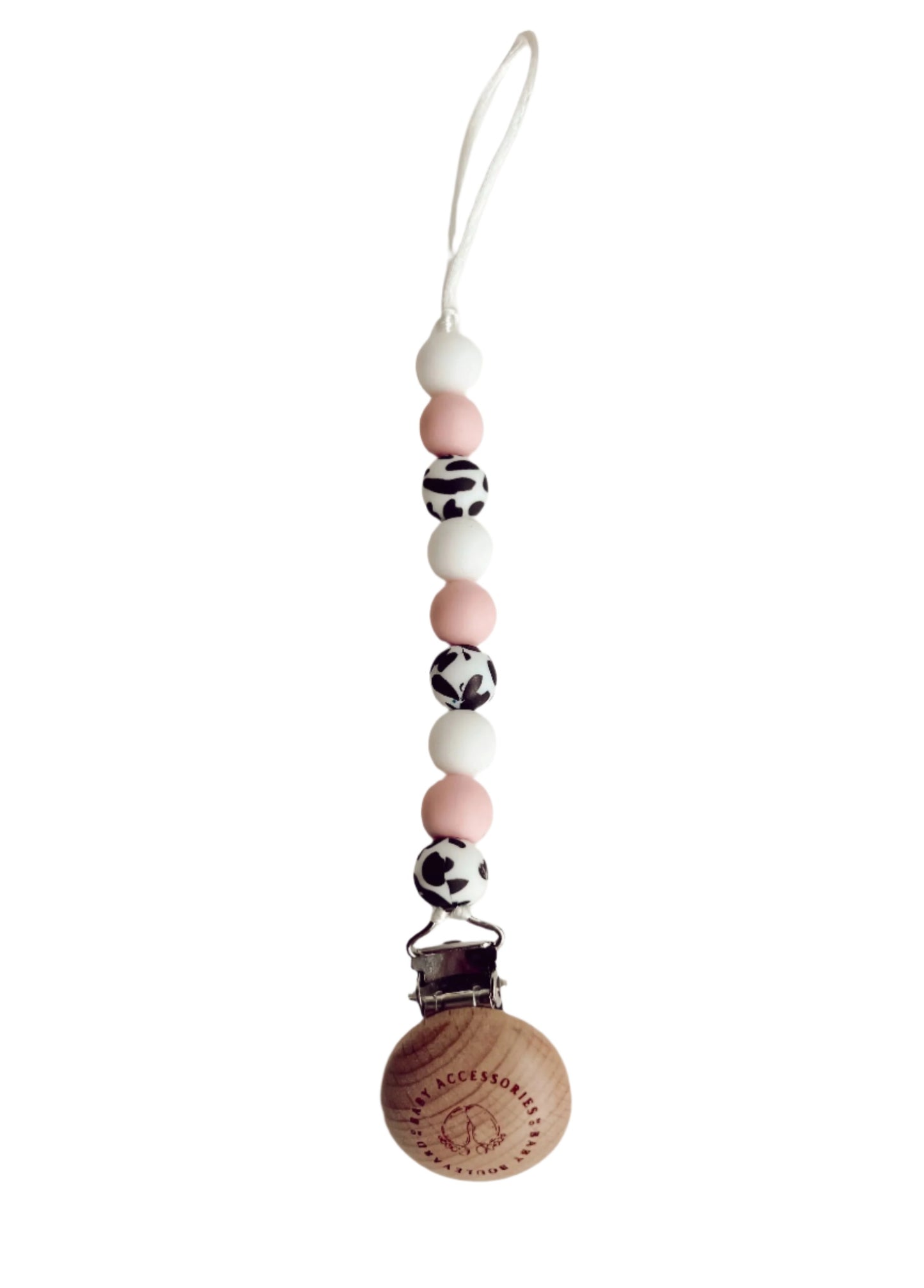 Pink Moo Paci Clip
