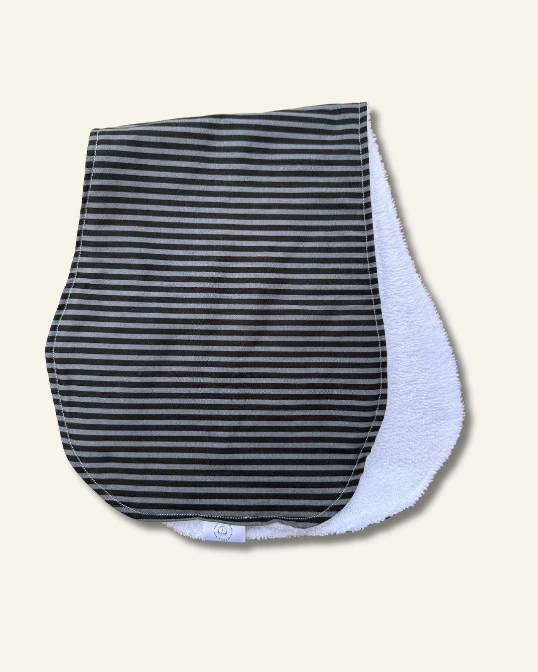 Spooky Stripes Burp Cloth