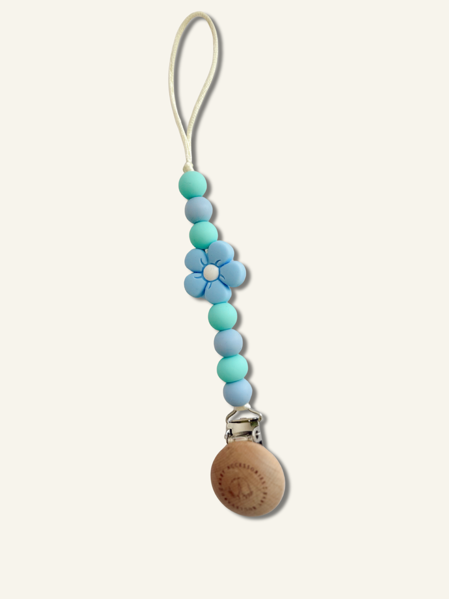 Minty Flora Paci Clip