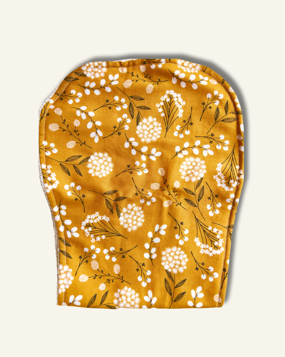 Mustard Meadow Burp Cloth