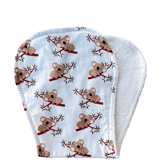 Koala Cuddle Burp Cloth