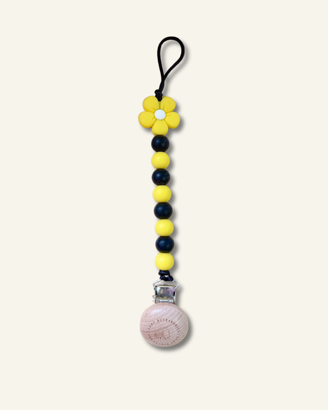 Sunny Flower Paci Clip
