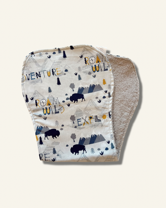 Wilderness Explorer Burp Cloth