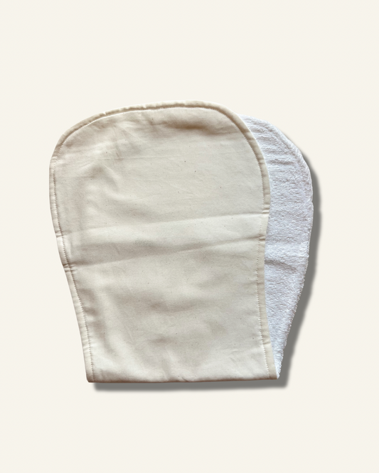 Off White Burp Cloth