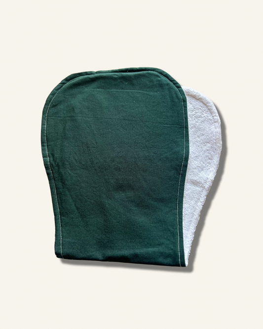 Emerald Burp Cloth