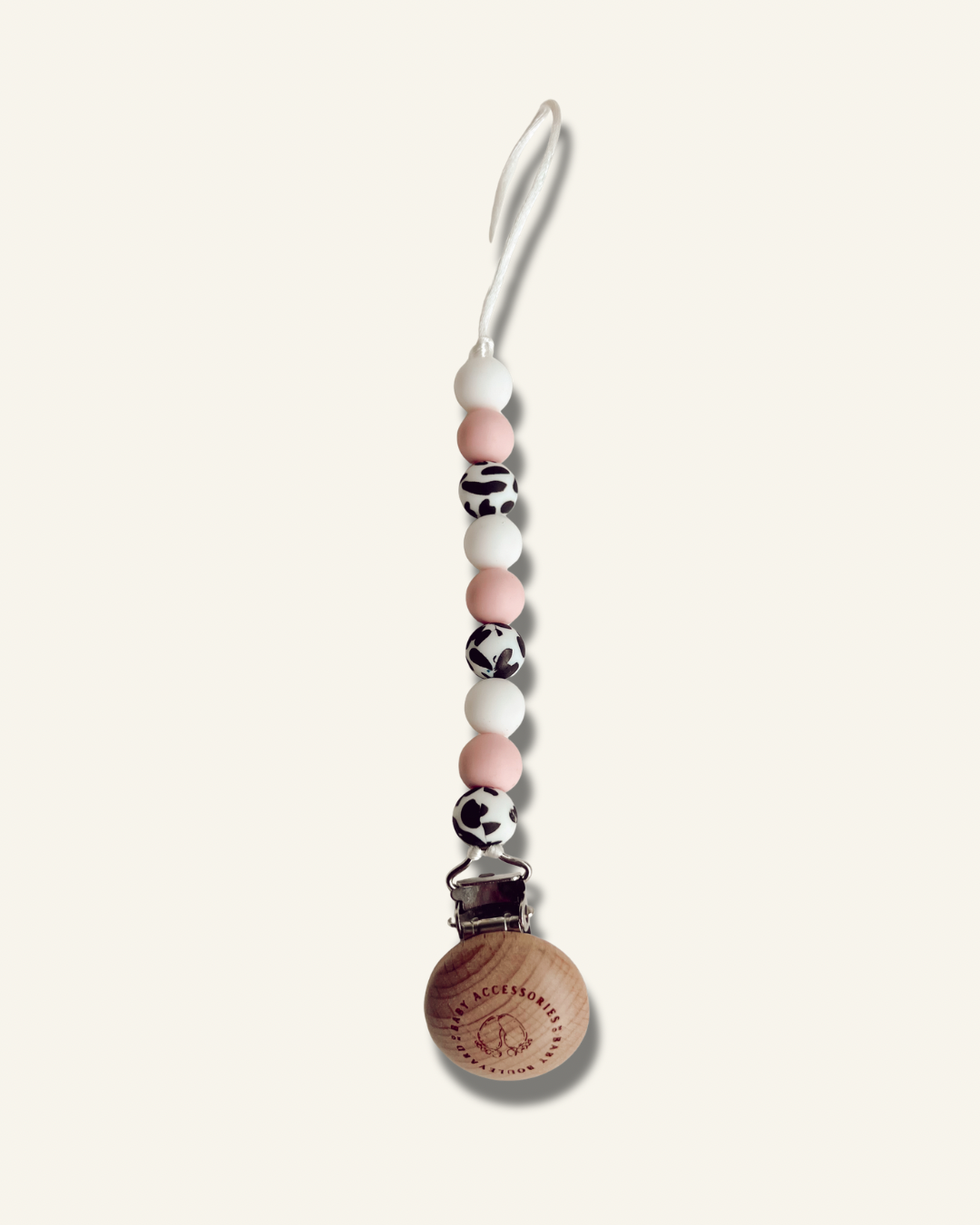 Pink Moo Paci Clip