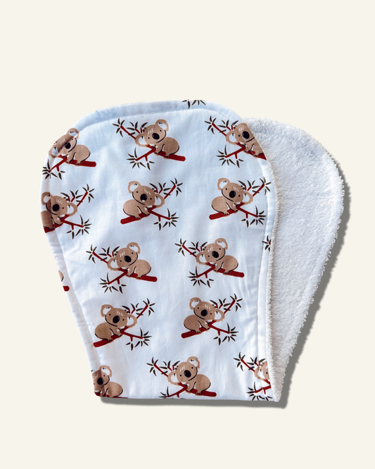 Koala Cuddle Burp Cloth