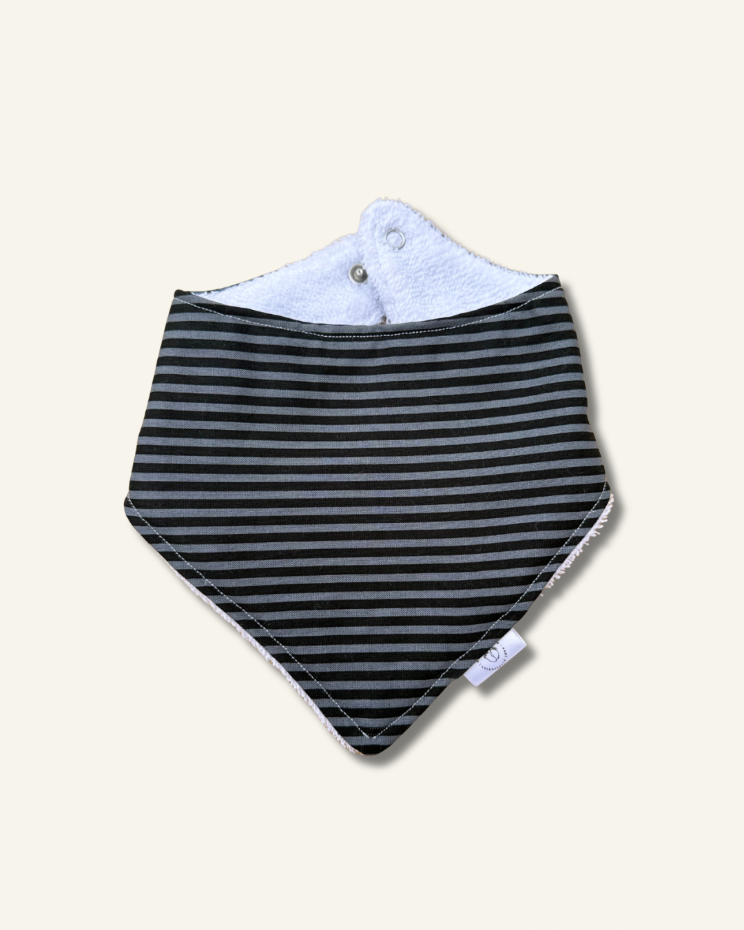 Spooky Stripes Bib