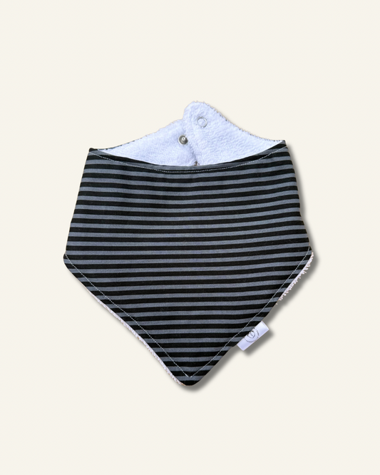 Spooky Stripes Bib